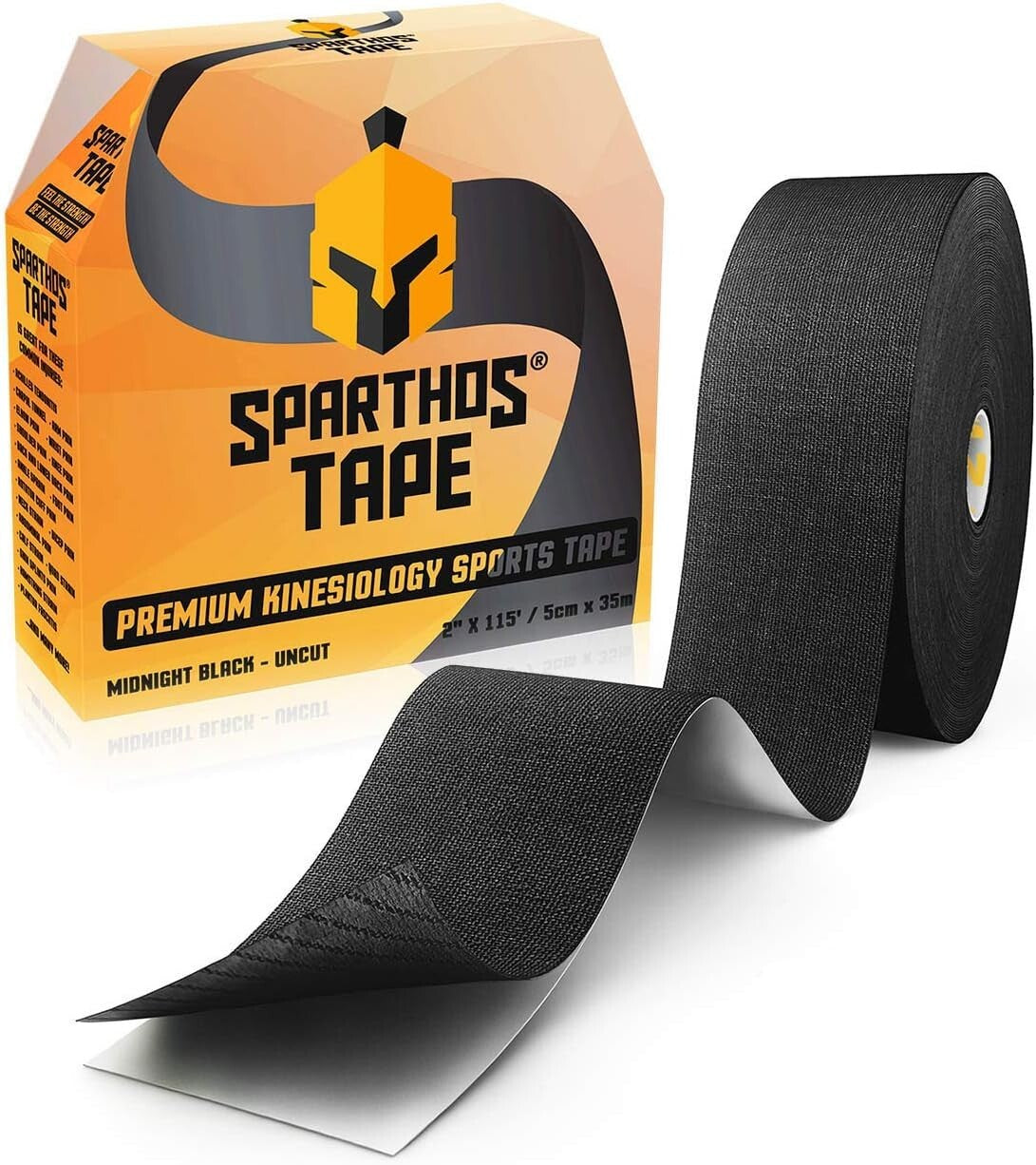 Hypoallergenic Kinesiology Tape Roll - 115ft for Fast Recovery & Performance