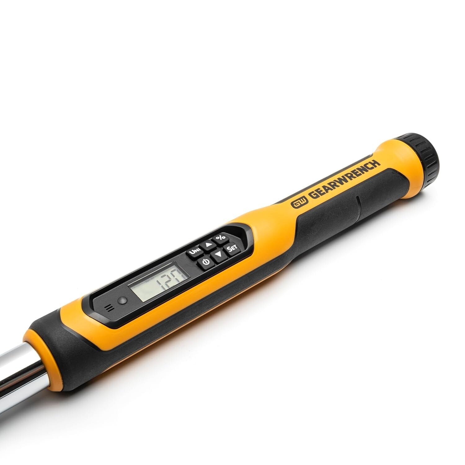 Compact 3/8 Drive Electronic Torque Wrench - Smart Alerts & Lightweight Design