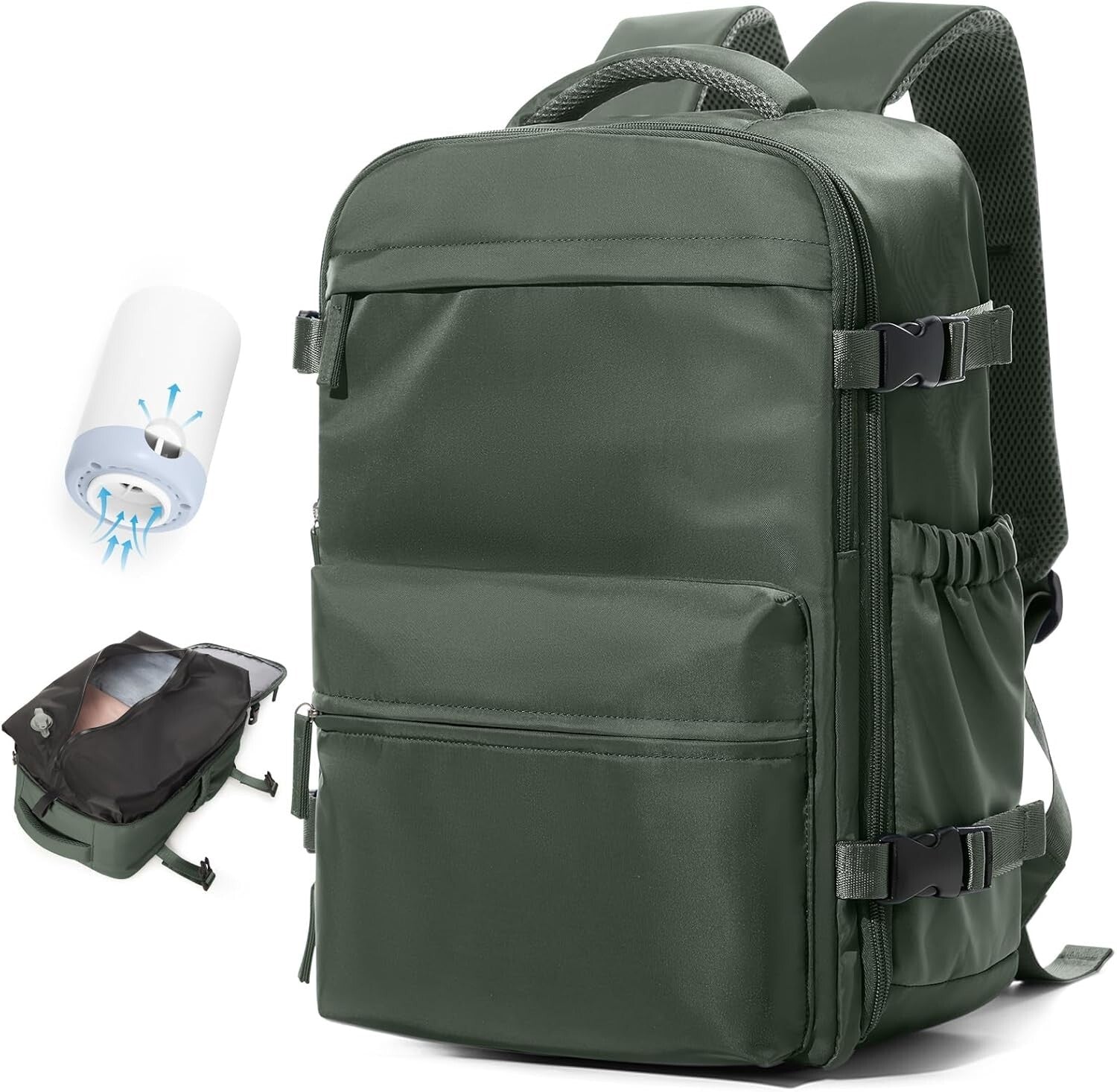 Airback Portable Vacuum Travel Backpack - Efficient Compression and Organization