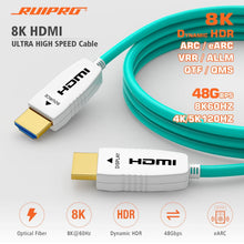 Load image into Gallery viewer, Ultra High Speed 8K HDMI Cable 100ft - Ideal for PS5, Xbox Series X, 4K TVs