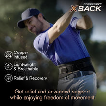 Load image into Gallery viewer, Lightweight Adjustable X-Back Brace for Comfortable Lower Back Support (L/XL)