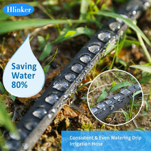 Load image into Gallery viewer, Eco-Friendly 100FT Flat Soaker Hose for Efficient Drip Irrigation, Linkable
