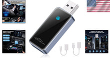 Load image into Gallery viewer, 2024 Slim Wireless Android Auto Adapter - Automatic Connection with USB C/A