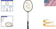 Load image into Gallery viewer, Nanoray 10F Hi-Flex Pre-Strung Badminton Racquet - G4, Ultra-Light &amp; Responsive