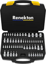 Load image into Gallery viewer, 60-Piece Torx Bit Socket Set - Chrome Plated and Durable for Precision Work
