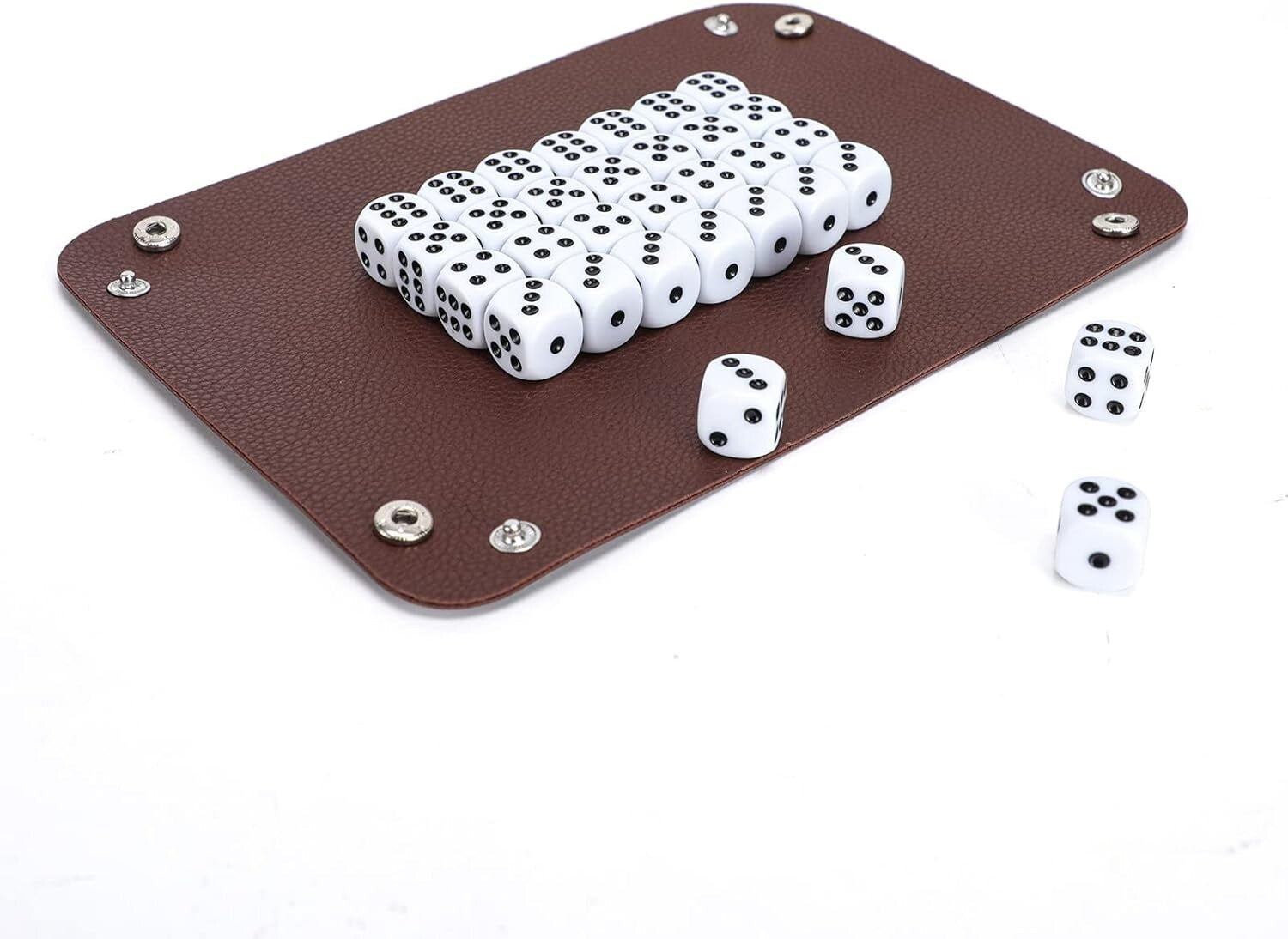 Ultimate Leather Dice Cup & Dice Collection: Elegant Case for Travel & Storage