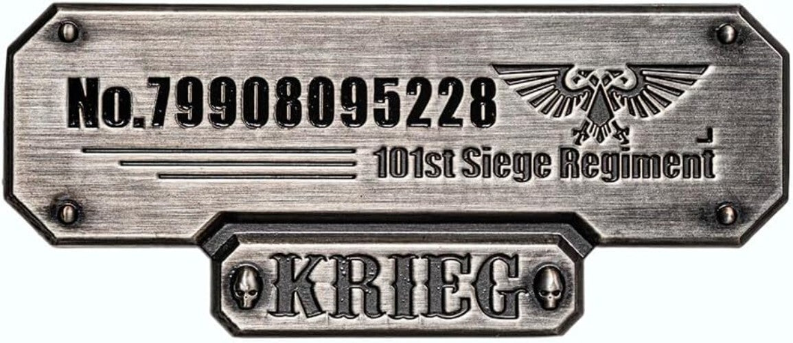 Astra Militarum Death Korps Warhammer 40K Backpack - Durable & Spacious