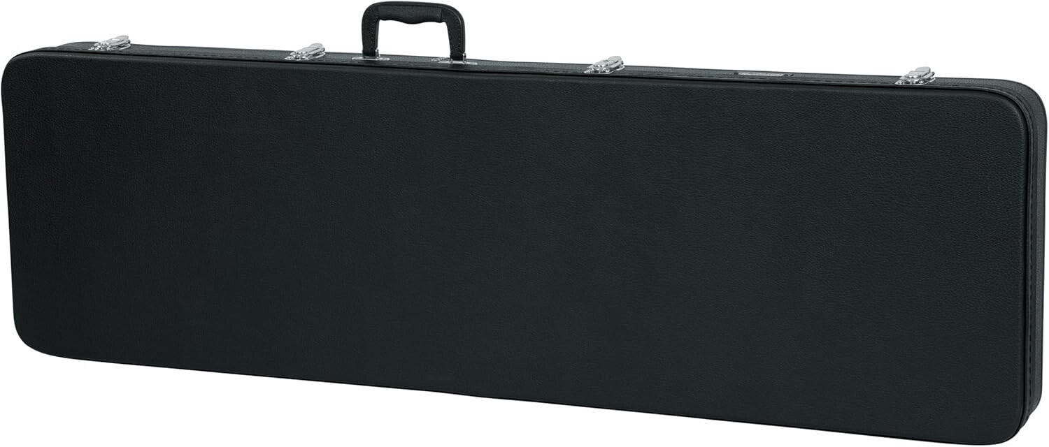 Custom Fit Hard-Shell Bass Guitar Case for Thunderbird Style - Ergonomic Design