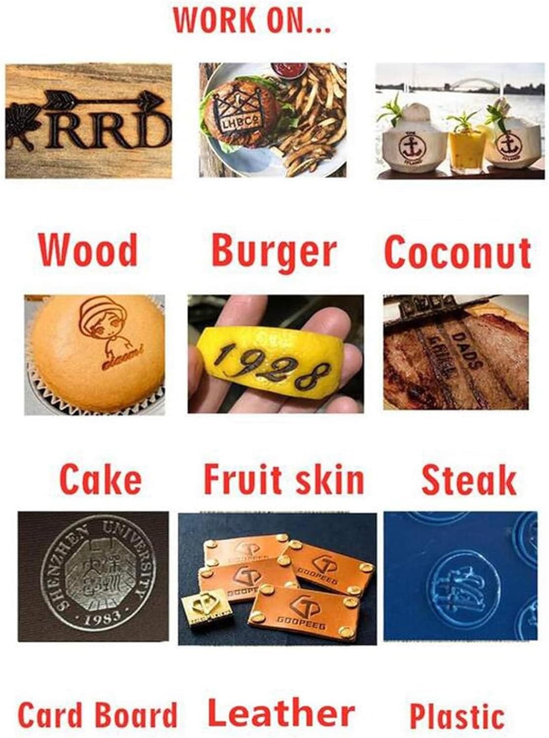 Versatile Electric Branding Iron with Chisel Head – Ideal for Crafts and Gifts