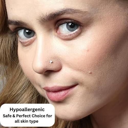 Versatile IGI Certified Diamond Nose Studs in 14K Gold | Perfect Gift Option