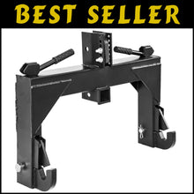 Load image into Gallery viewer, Category 1 Tractor 3-Pt Attachment with 2" Receiver and 5-Level Adjustability