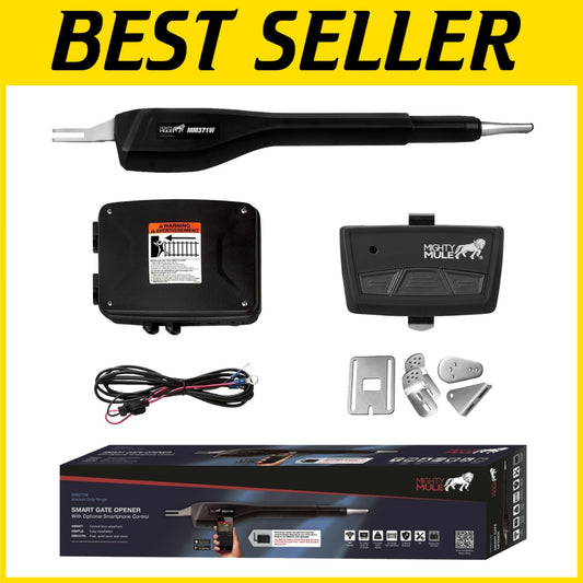 Automatic Gate Opener with Remote and Control Box - Secure Your Property