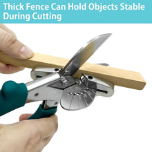 Load image into Gallery viewer, Durable Miter Shears with SK5 Steel Blade &amp; Protective Sheath for Safe Crafting