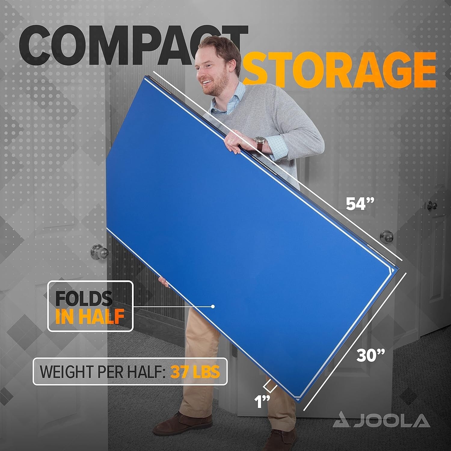 Regulation Ping Pong Conversion Top with Foam Padding - Fits Billiard Tables