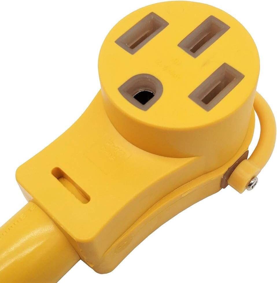 1.5FT 50A Shore Power Adapter NEMA SS2-50P/14-50R for RV & EV Charging