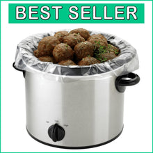 Load image into Gallery viewer, Perfect 100-Count Slow Cooker Liners for Cholent &amp; Stews - 3 to 6 Quarts