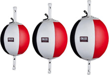 Load image into Gallery viewer, Versatile 9" Leather Boxing Double End Bag with Rubber Cables - Unisex Training