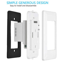 Load image into Gallery viewer, Receptacle with USB Charging and Night Sensor - Safe 15 Amp Electrical Solution