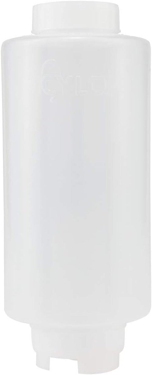 Reusable 32 oz FIFO Squeeze Bottles - 12 Pack for No-Waste Cooking & Painting