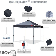Load image into Gallery viewer, Versatile 10x10 Pop-Up Tent with Height Adjustments for Tailgating and Festivals