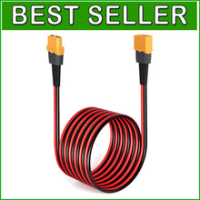 Load image into Gallery viewer, Premium XT60 50FT Extension Cable - 10AWG tinned Copper for RC &amp; Solar Use