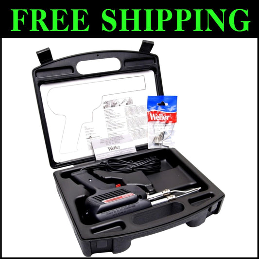 Rapid Heat Dual-Heat Soldering Gun Kit with Tips & Flux Brush - 7-Year Warranty