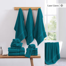 Load image into Gallery viewer, 18-Pack Hotel Spa Quality Bath Towels - Super Soft, Fast Drying, Cotton Luxury