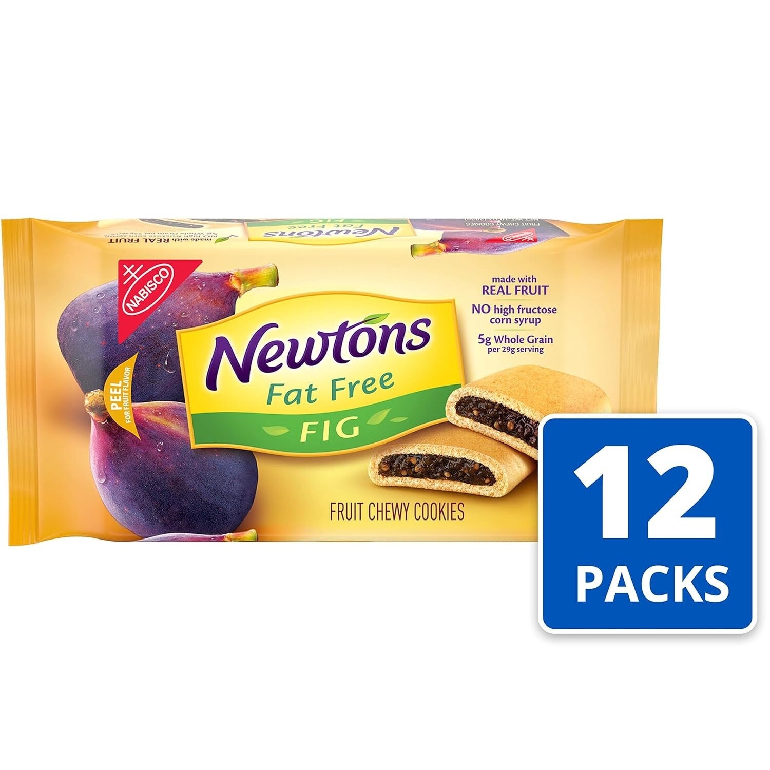 Deliciously Guilt-Free Newtons Fig Cookies - 12 Packs of Soft, Chewy Goodness