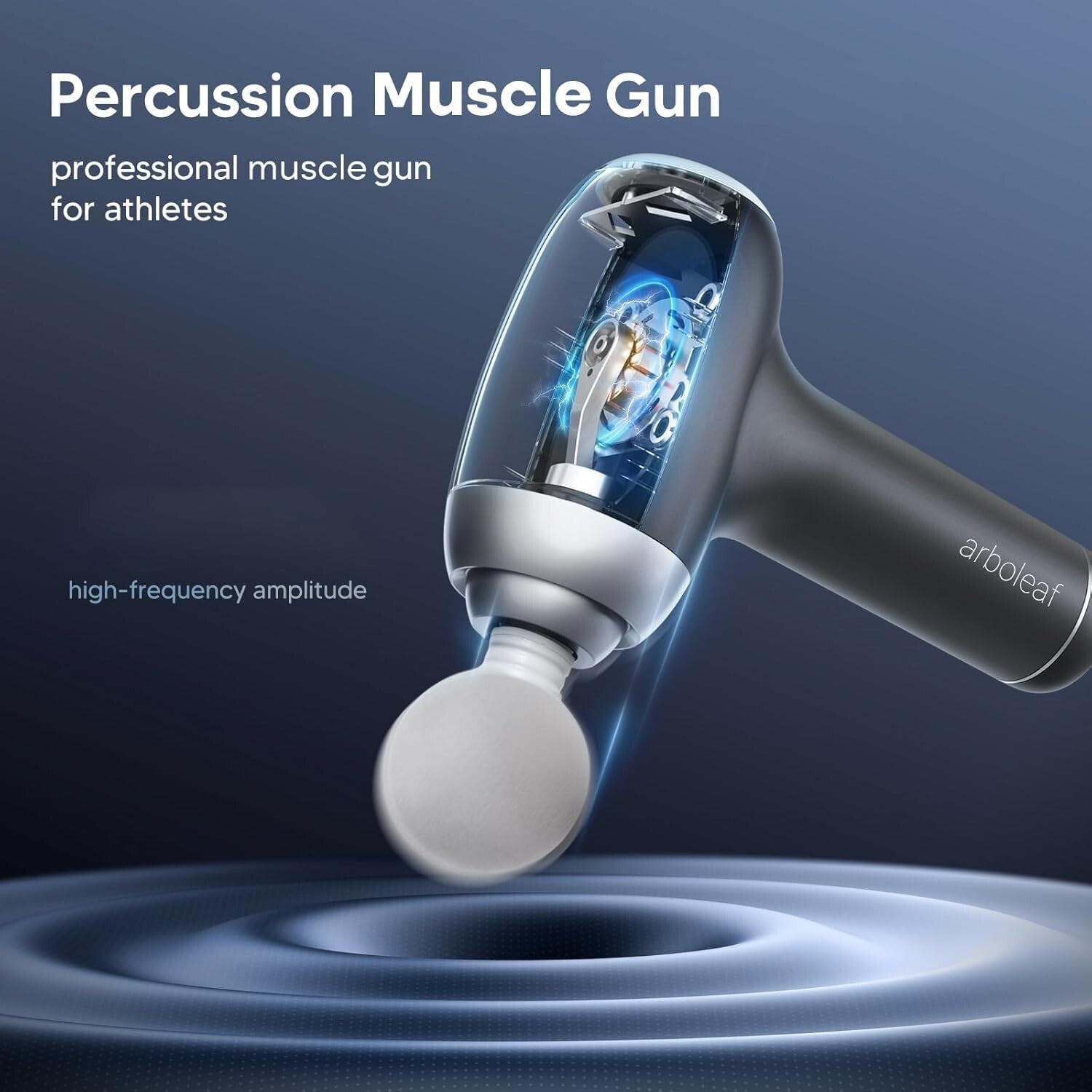 5-Speed Deep Tissue Massage Gun for Back and Neck Pain Relief - FSA Eligible
