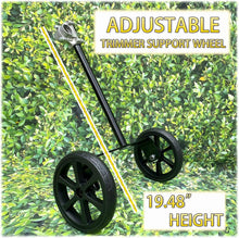Load image into Gallery viewer, Lightweight 19.48" Trimmer Support Wheel: Ideal for Effortless Yard Maintenance