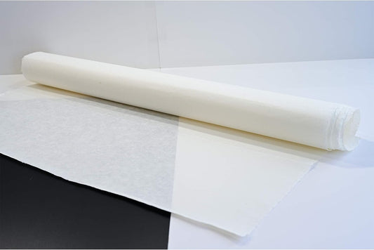 Authentic HanJi Paper - 10 Natural White Sheets, 28.3" x 55.9" for Creative Arts