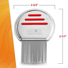 Load image into Gallery viewer, 24 Pack of Professional Stainless Steel Lice Combs - Safe &amp; Effective Removal