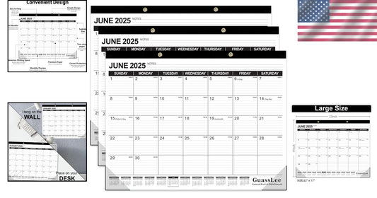 2025-2026 Hanging Planner - Premium Paper with Durable Design for Home & Office