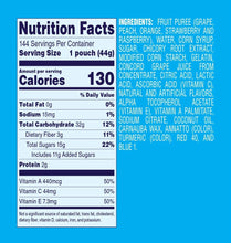 Load image into Gallery viewer, Nutritious Single Serve Fruit Snacks - 144 Bulk Packs, Real Fruit Ingredients
