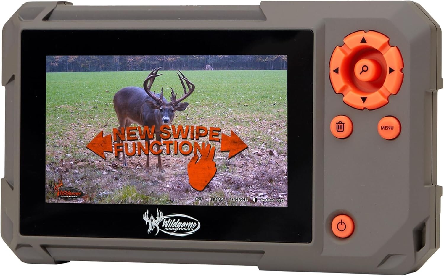 4.3" Touch Screen SD Card Reader for Hunting: Durable, Portable, Water-Resistant