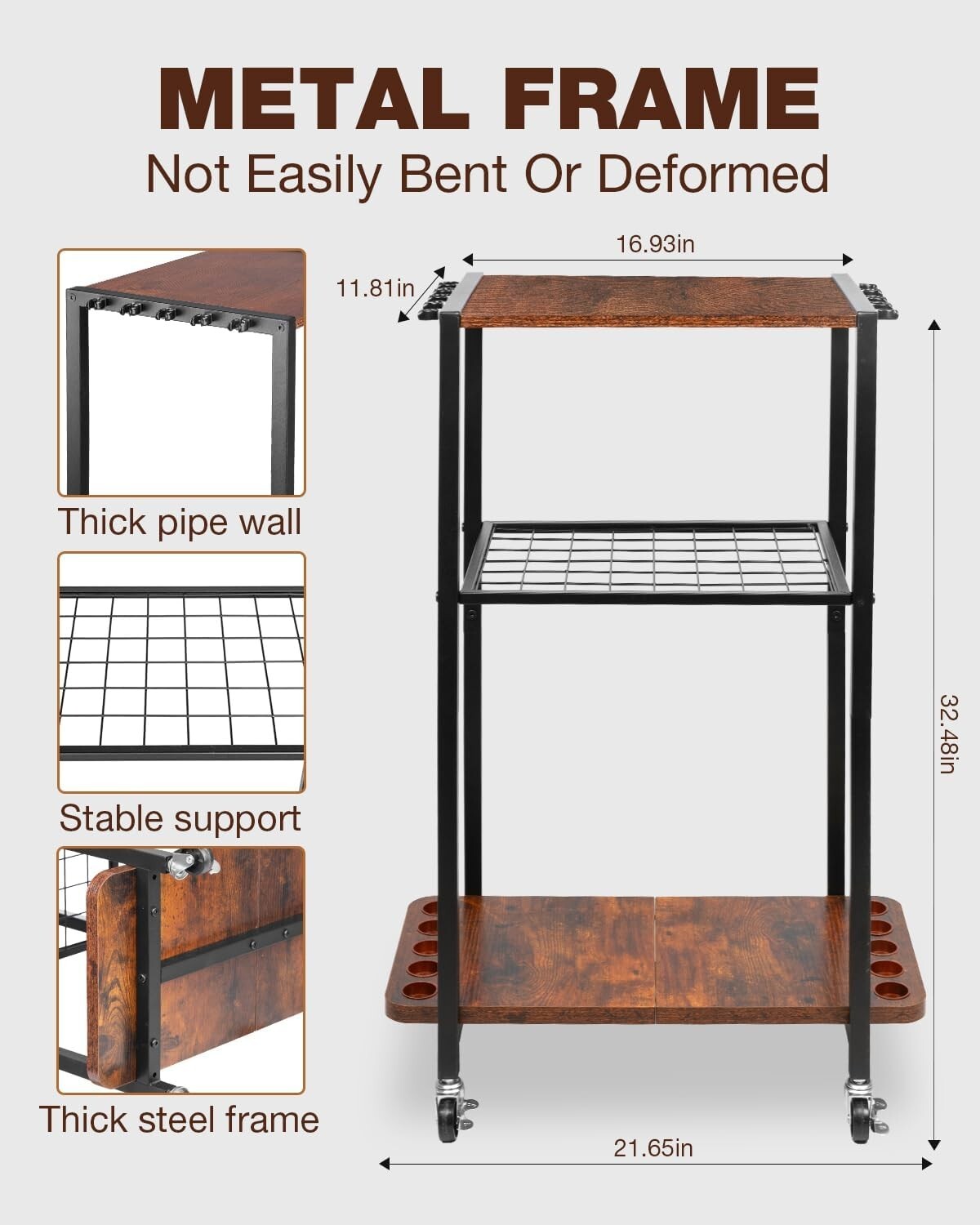 Multifunctional Fishing Rod Holder: Organize and Protect Up to 10 Rods in Style