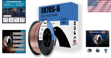Load image into Gallery viewer, ER70S-6 MIG Welding Wire .035" - 10lb Spool, Low Splatter, Precision Control