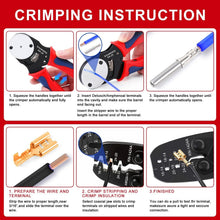 Load image into Gallery viewer, Deutsch Crimper Kit - 12PCS for DT Connectors, Weather Pack &amp; Open Barrel Tools