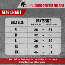 Load image into Gallery viewer, Reliable Quick-Release Nylon CCW Belt - Comfortable Heavy Duty Design for Men