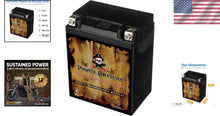 Load image into Gallery viewer, Universal Fit 12V AGM Battery - 14Ah, Reliable Power for Snowmobiles and Bikes