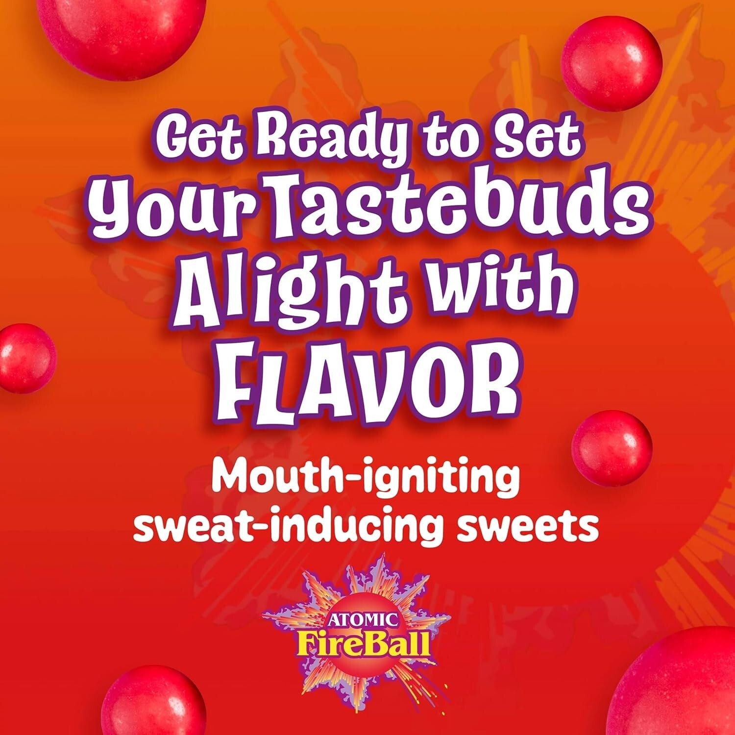 Experience the Heat: 240 Atomic Fireball Cinnamon Candies, Individually Wrapped