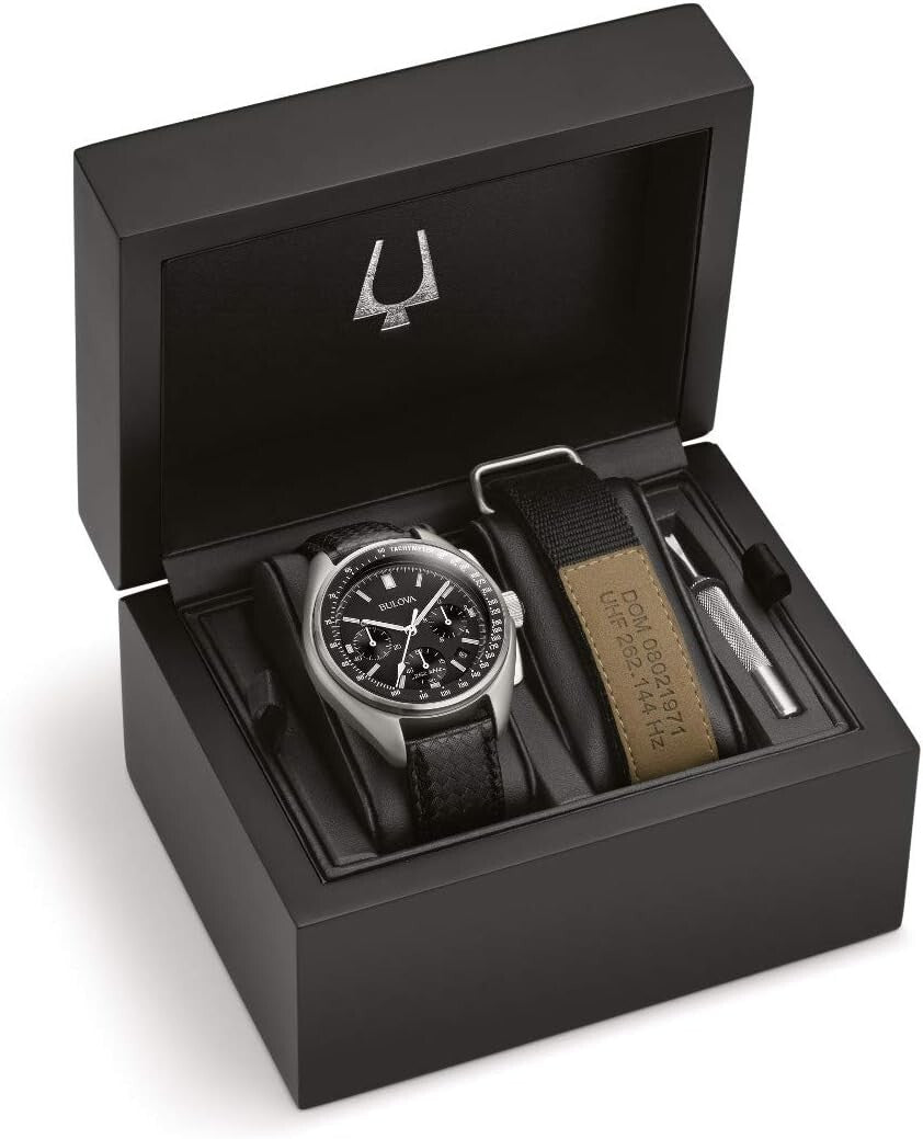 Men's Lunar Pilot 6-Hand Chronograph - High-Performance Quartz Watch Set