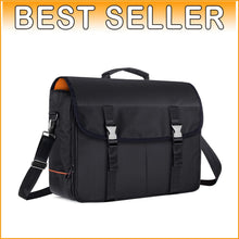 Load image into Gallery viewer, Versatile Black Travel Bag for Bartender Kits &amp; Wine Bottles - Easy Carry