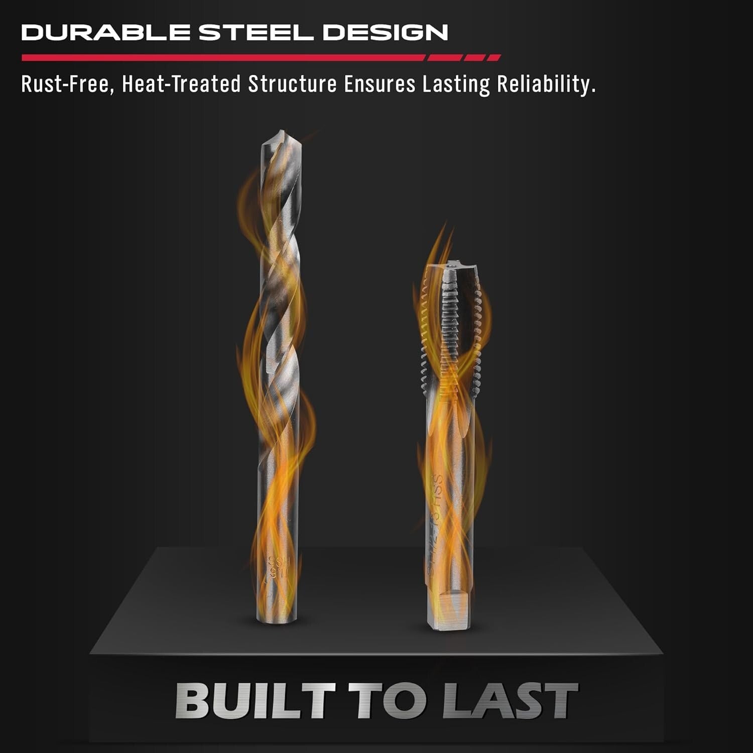 Durable 320-Piece Automotive Heli Coil Set for Rethreading & Spark Plug Repair