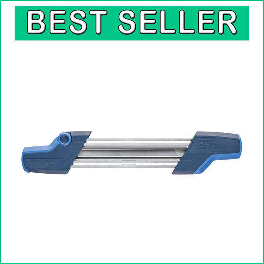 Compact 3/16'' Chain Saw Sharpener with Depth Gauge - Ideal for Quick Sharpening