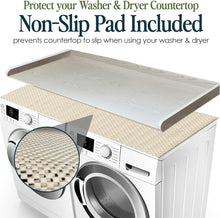 Load image into Gallery viewer, Versatile Laundry Room Countertop - 54" W x 27.5" D - Stylish Organization