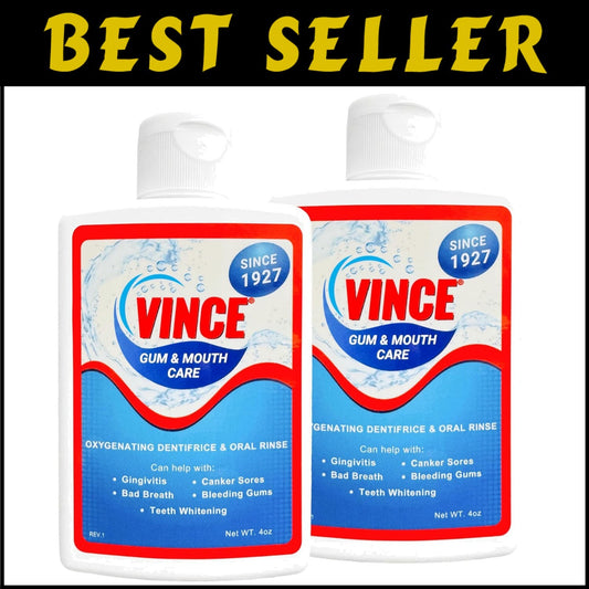 Mild Flavor Oral Rinse Powder for Fresh Breath & Gingivitis Relief - 2 Pack