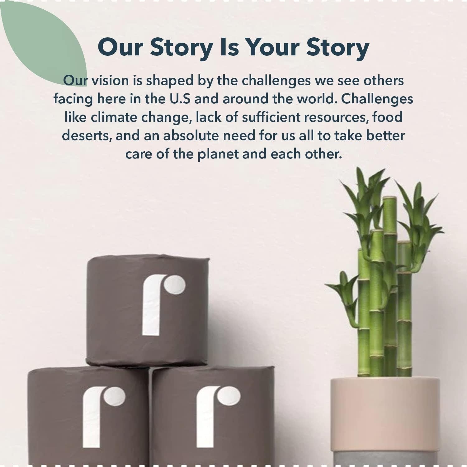 Eco-Conscious Bamboo Toilet Paper - 48 Rolls, Biodegradable and Fragrance-Free