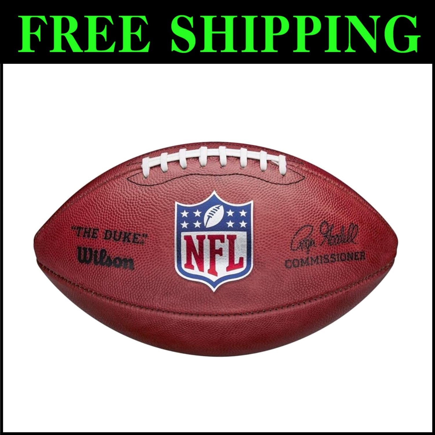 Authentic NFL Football - The Duke Metallic Gold Edition, Hand-Stitched Quality
