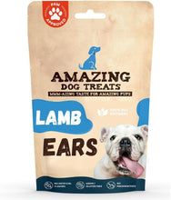 Load image into Gallery viewer, Healthy &amp; Easily Digestible Lamb Ears for Dogs - 50 Pieces for Chewing Fun